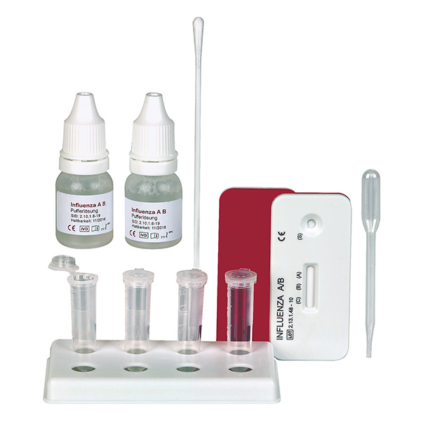 CLEARTEST® Influenza A+B Kassettentest