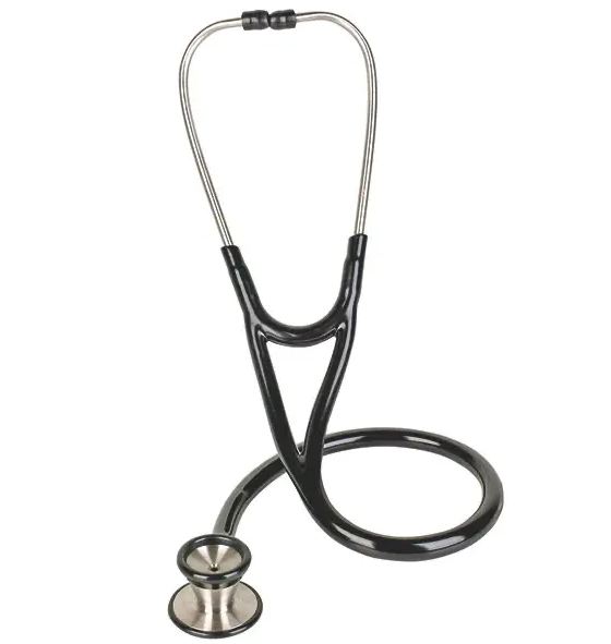 Cardiologie Stethoskop Dual, schwarz