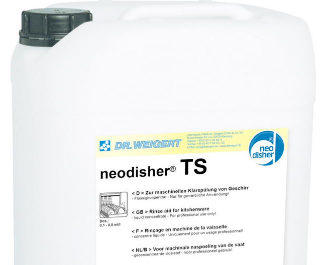 DR. WEIGERT neodisher® TS - Klarspülmittel