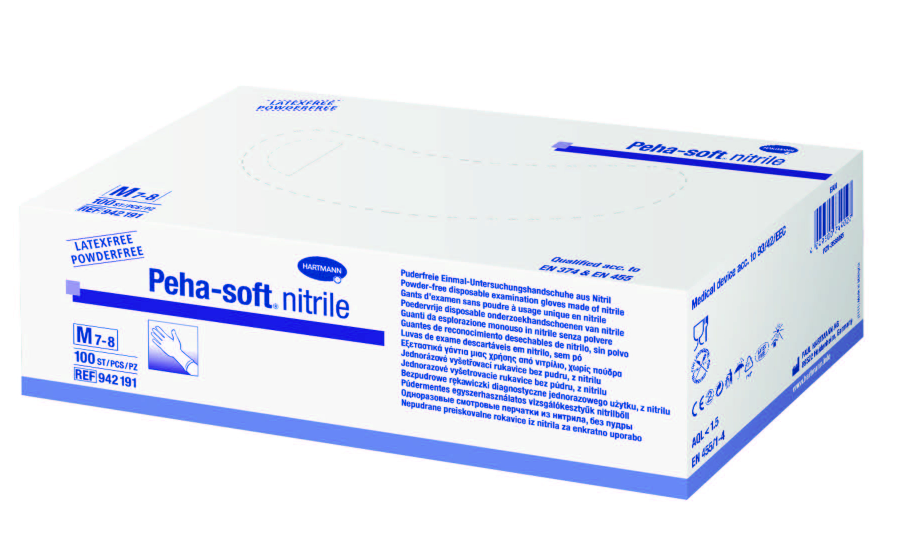 HARTMANN Peha-soft®nitrile, steril, blau, Gr. L