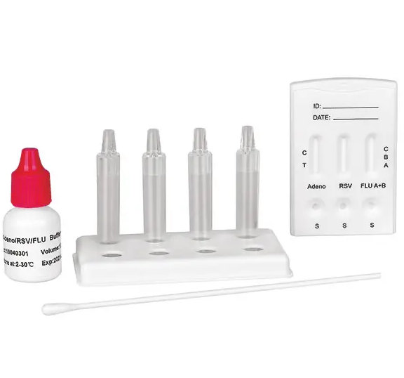 CLEARTEST® Influenza A + B / RSV / Adenovirus