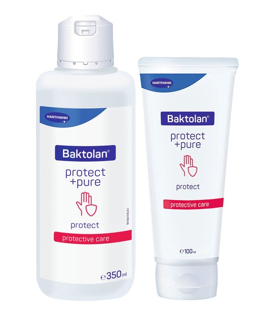 Baktolan® protect + pure - Hautschutz und -pflege