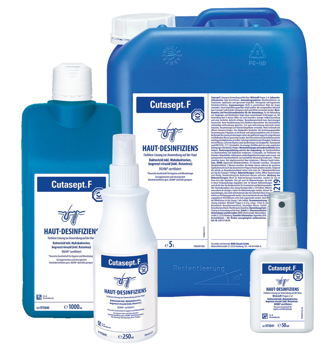 BODE Cutasept® F Hautdesinfektion - farblos