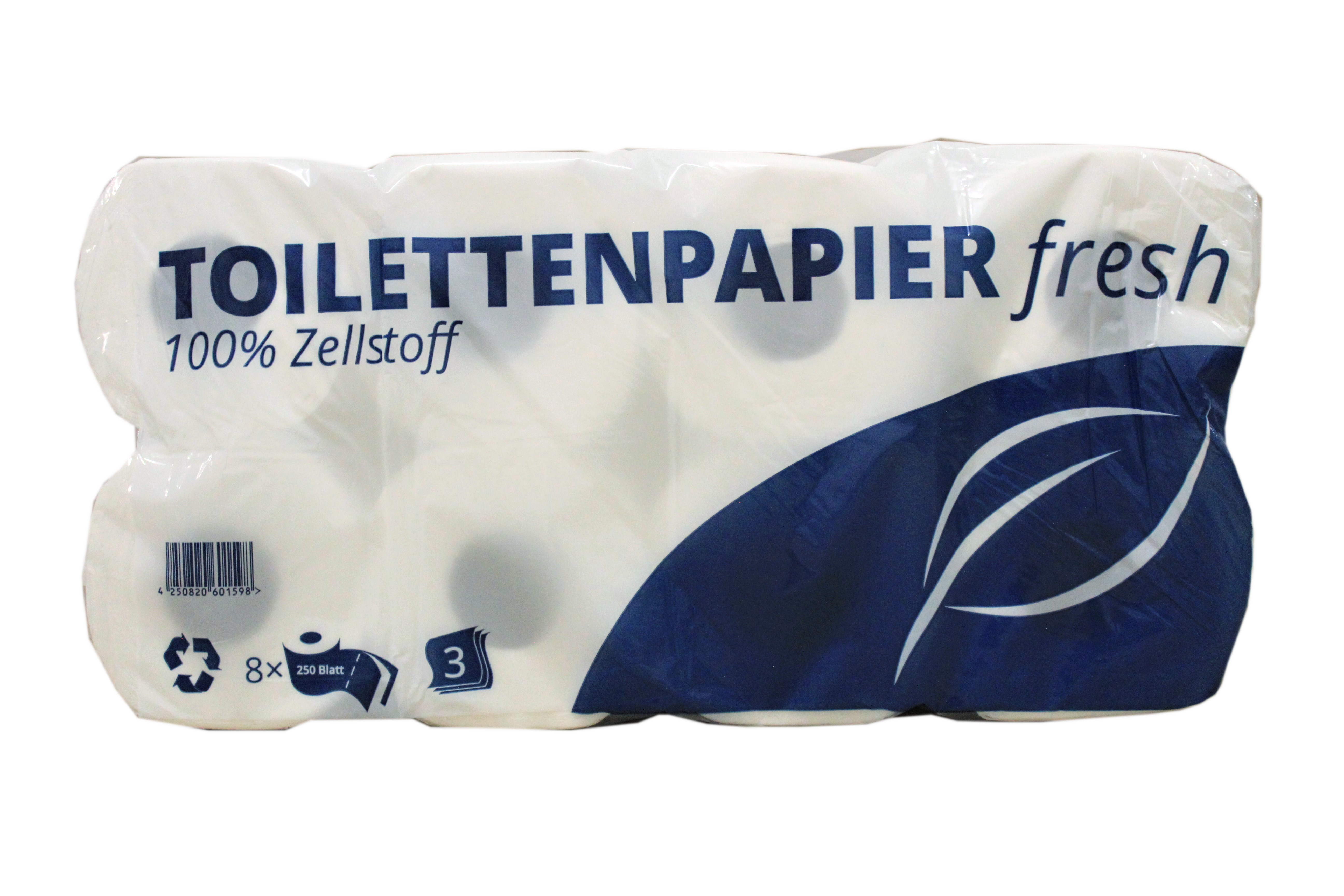 Toilettenpapier hochweiß 3-lagig