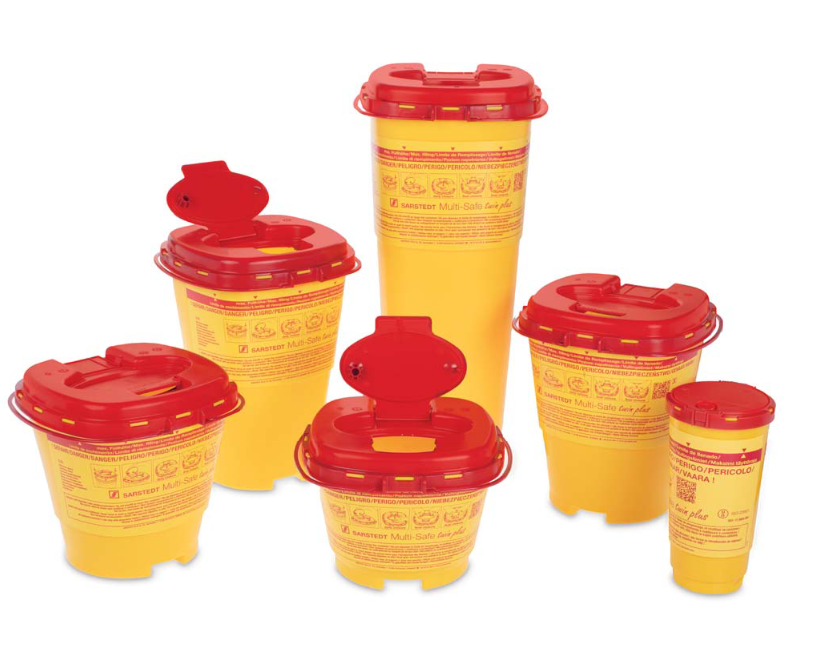 Sarstedt Multi-Safe Entsorgungsbehälter, gelb