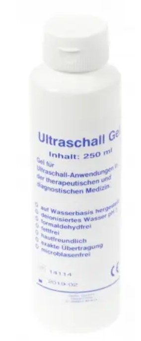 Klares Ultraschallgel 250ml