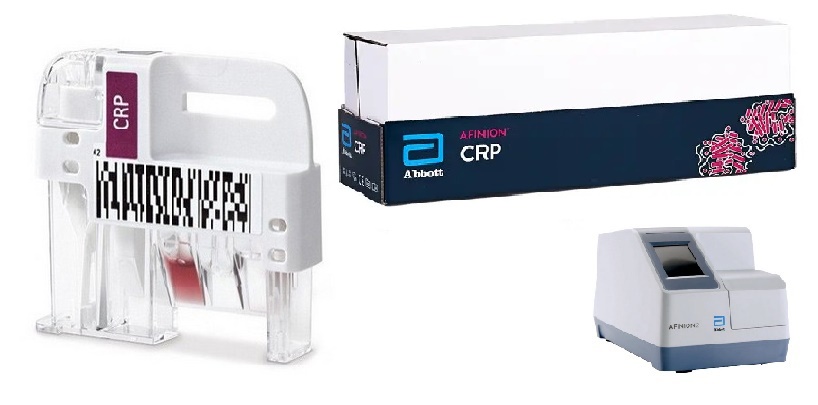 Abbott Afinion CRP Testkassetten