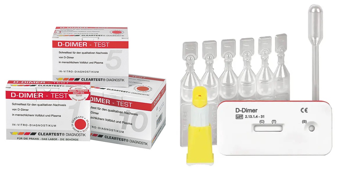 CLEARTEST® D-Dimer Testkassette