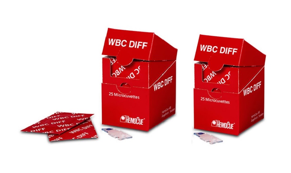 HemoCue® WBC DIFF Microküvetten