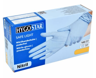 HYGOSTAR® Nitrilhandschuhe Safe Light