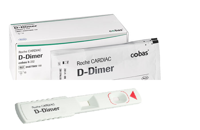 CARDIAC D-Dimer Test für Cobas H232