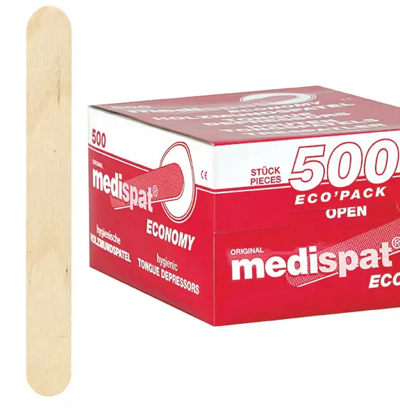 Medispat Holzmundspatel unsteril Ecopack