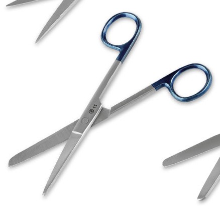 ClinaStar Einmal-Chirurgische Scheren gerade