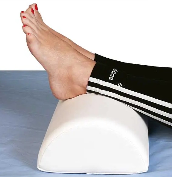 Lagerungs-Halbrolle, weiß, Breite: 40 cm