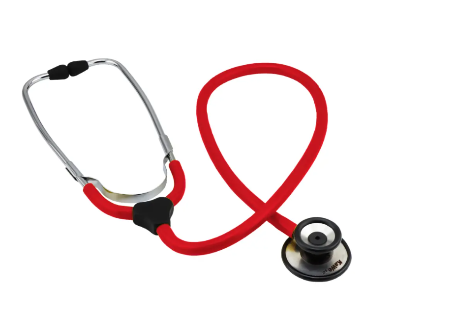 Doppelkopfstethoskop, rot