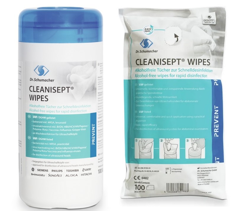 Dr. Schumacher Cleanisept® Wipes Inventarreinigung- und Desinfektion