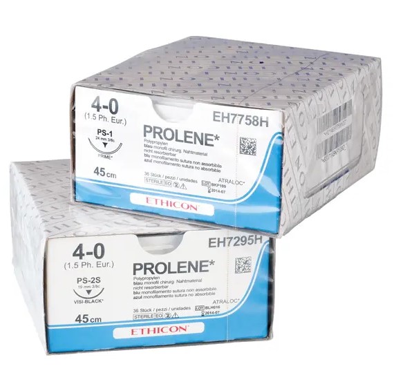 PROLENE 4-0 blau, USP: 4/0