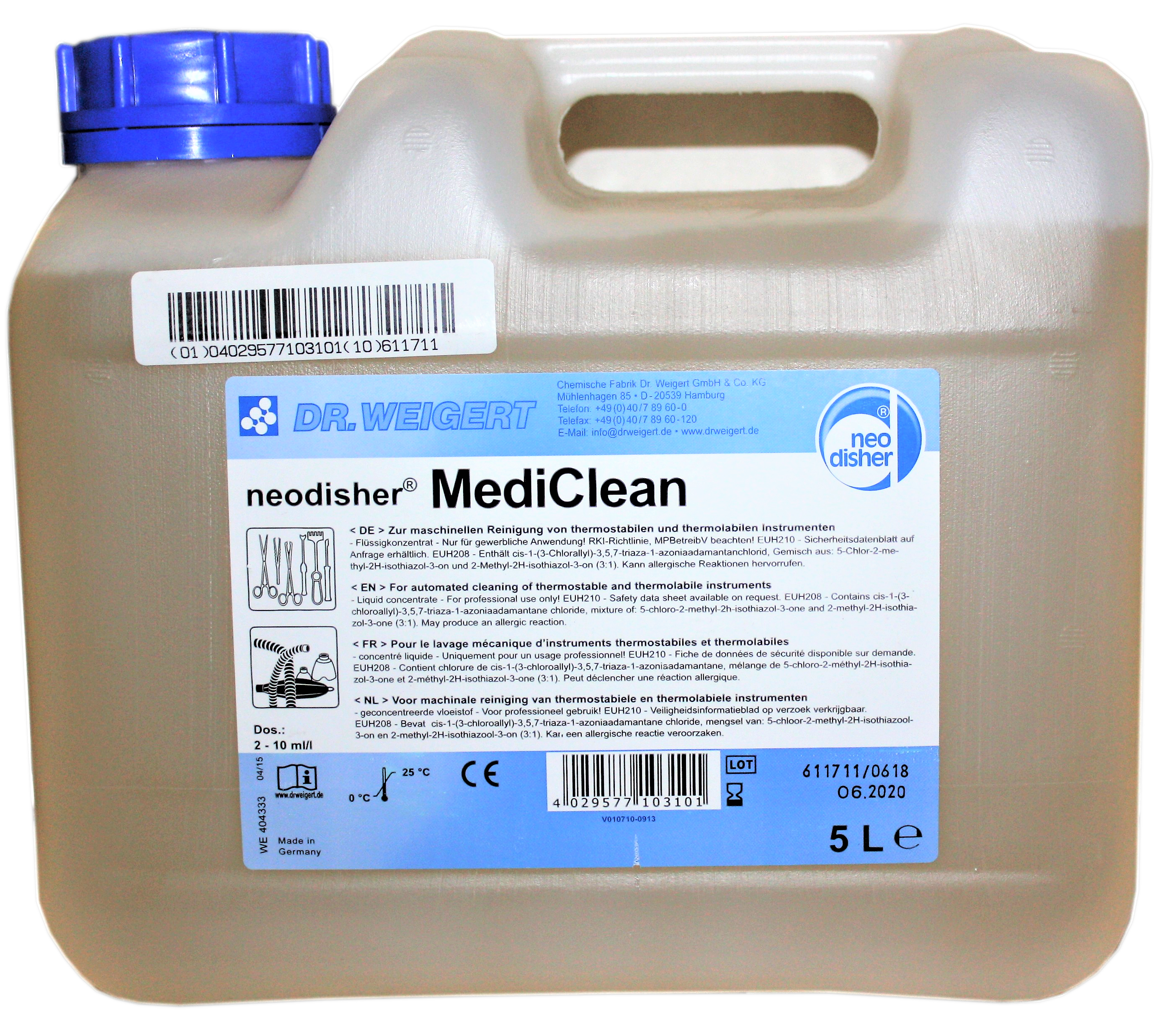 DR. WEIGERT neodisher® MediClean - Reinigungsmittel