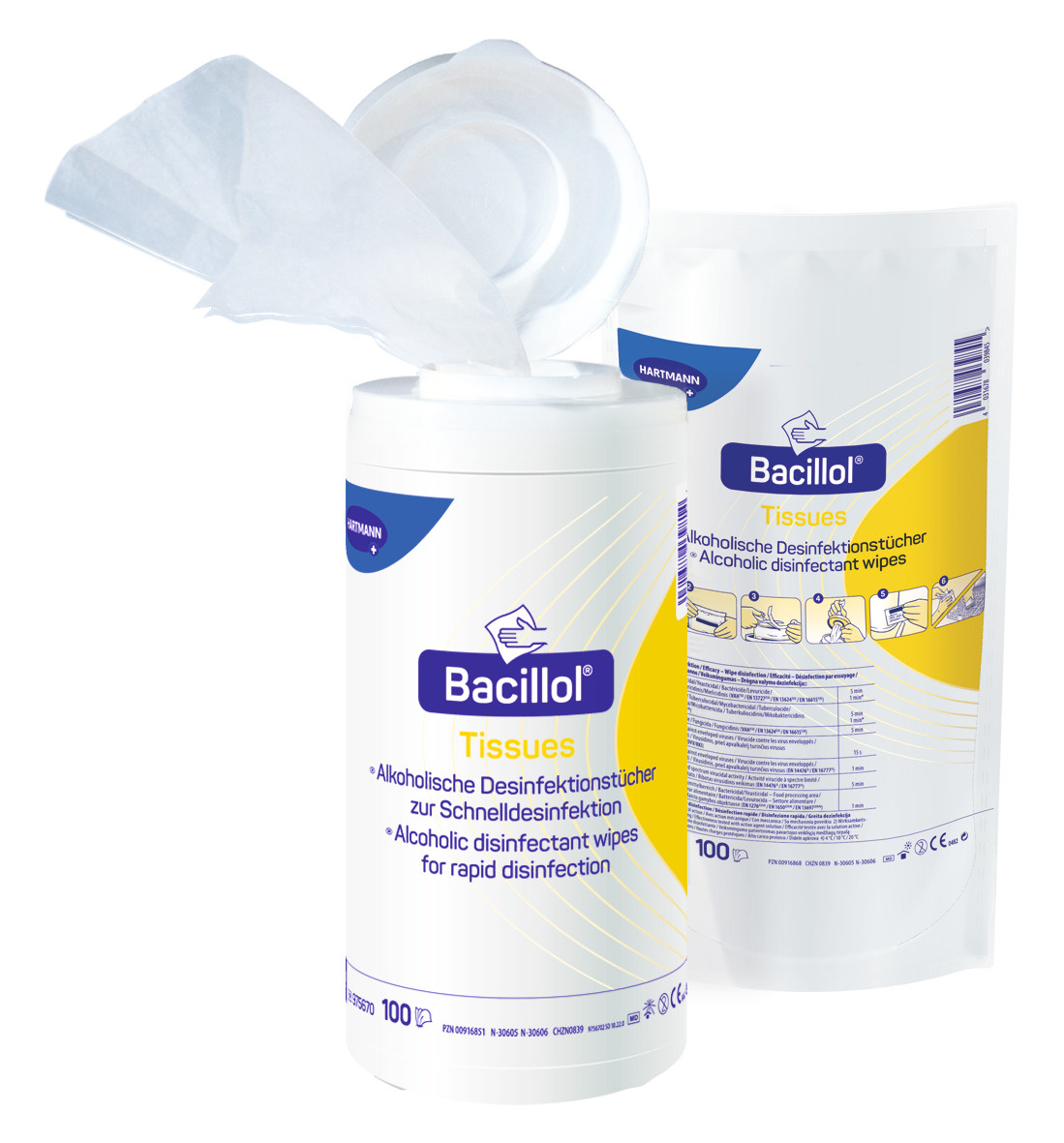 BODE Bacillol® Tissues Flächendesinfektionstücher