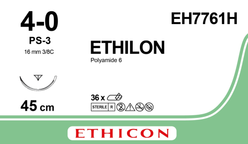 ETHILON 4-0, USP: 4/0, schwarz