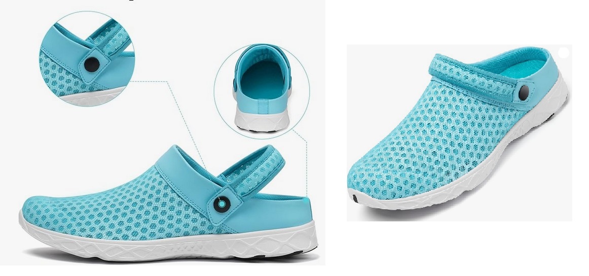 Leichte Schuhe, hellblau, Gr. 39