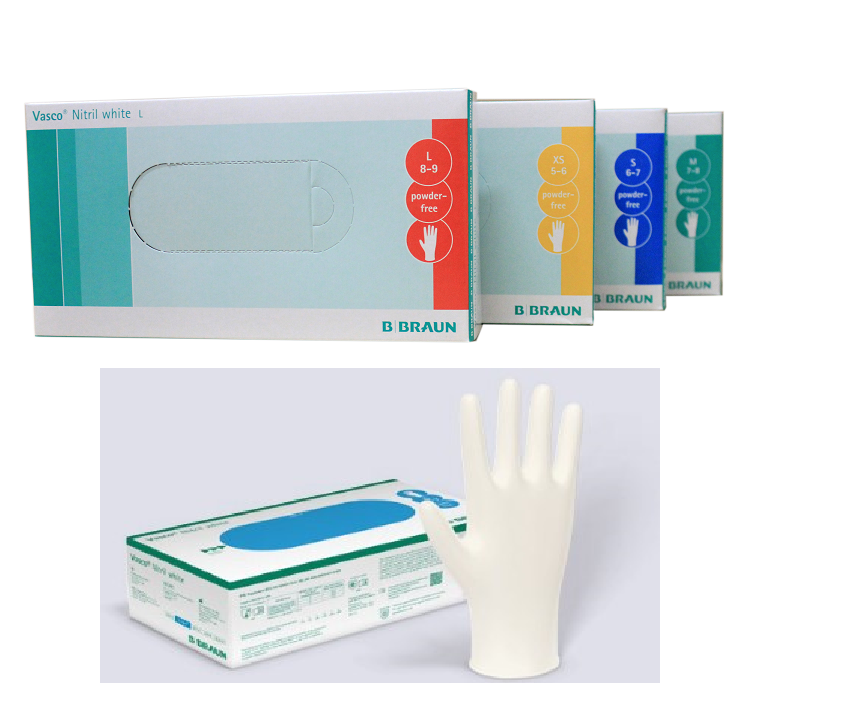 BIBRAUN Vasco® Nitril white