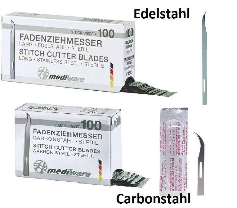 MEDIWARE Fadenziehmesser, steril