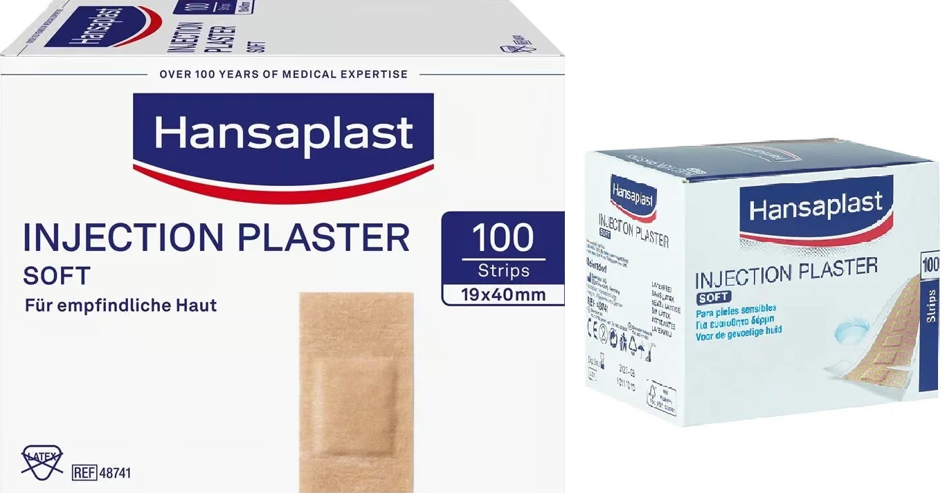 Hansaplast® Soft Injektionspflaster Strips Hansaplast® Soft Injektionspflaster Strips