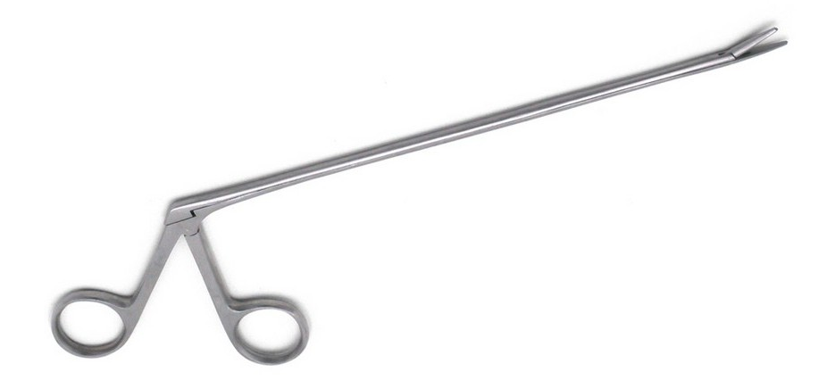 Einmal-IUP-Fasszange, Typ Hartmann Krokodil aus Edelstahl