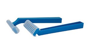 Einmalrasierer blau, 1 Klinge