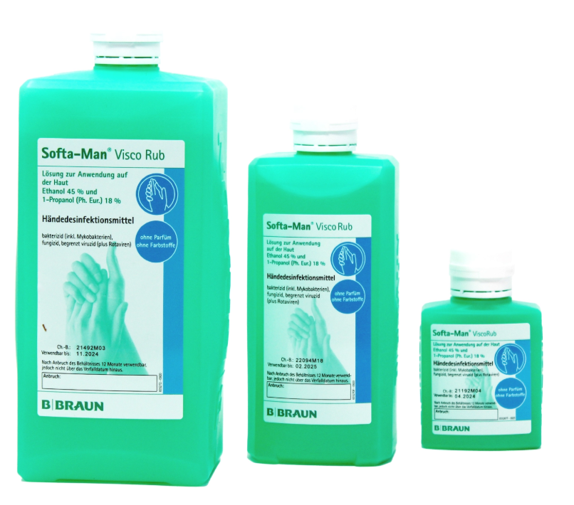 BIBRAUN Softa-Man® Visco Rub Händedesinfektion