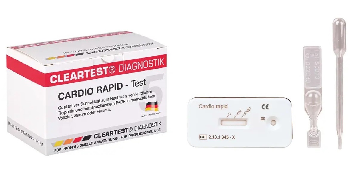 CLEARTEST® Cardio rapid / Infarkttest