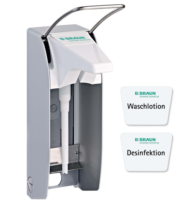 B.Braun Wandspender Plus, langer Hebel
