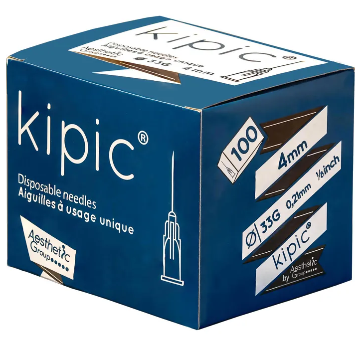 Kipic® Micro-Kanülen, Ø 0,21 x 4mm (33G)