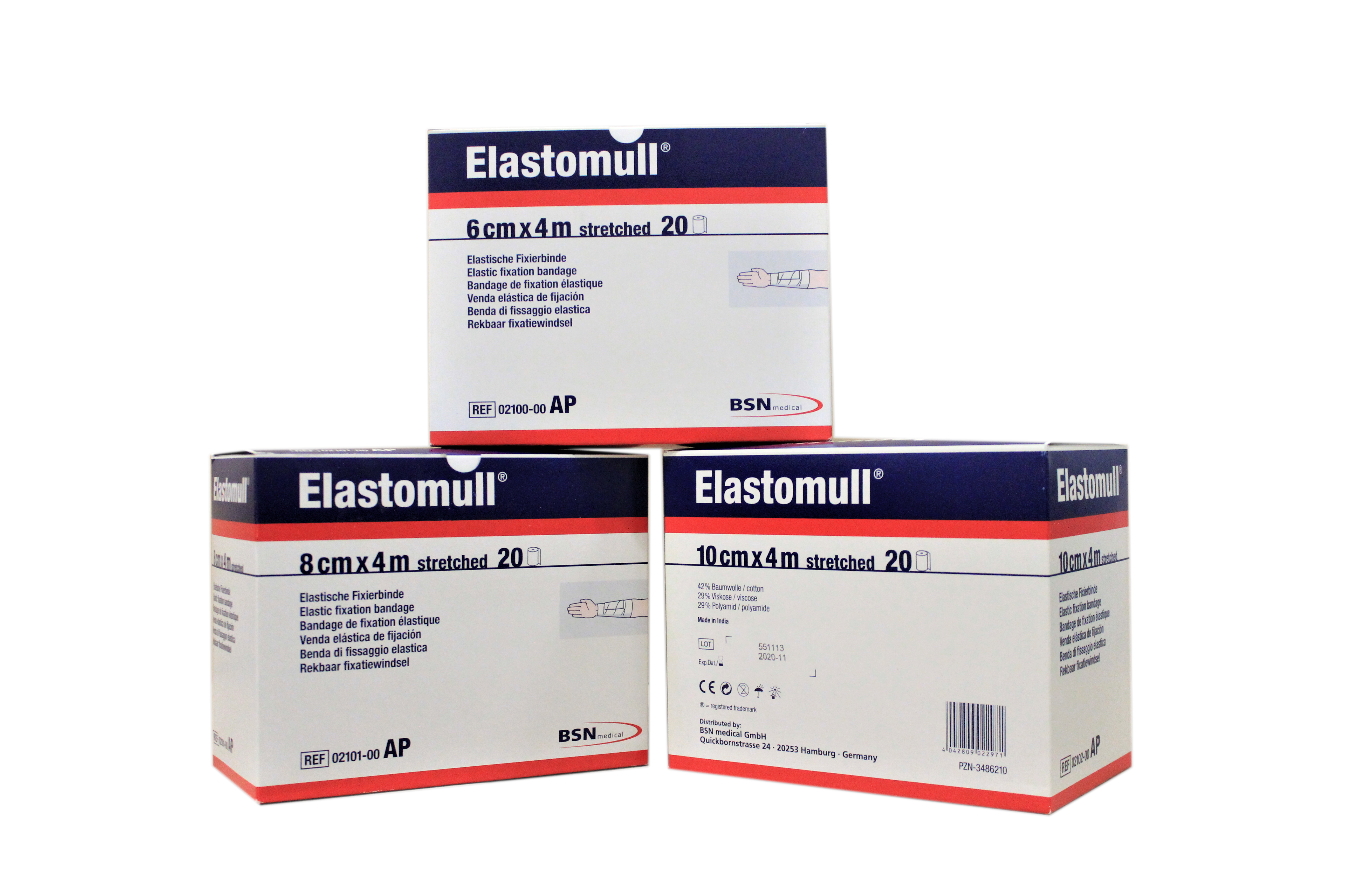 BSN Elastomull® elast. Fixierbinde - lose im Karton