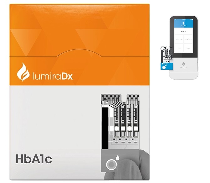LumiraDx HbA1c - Teststreifen