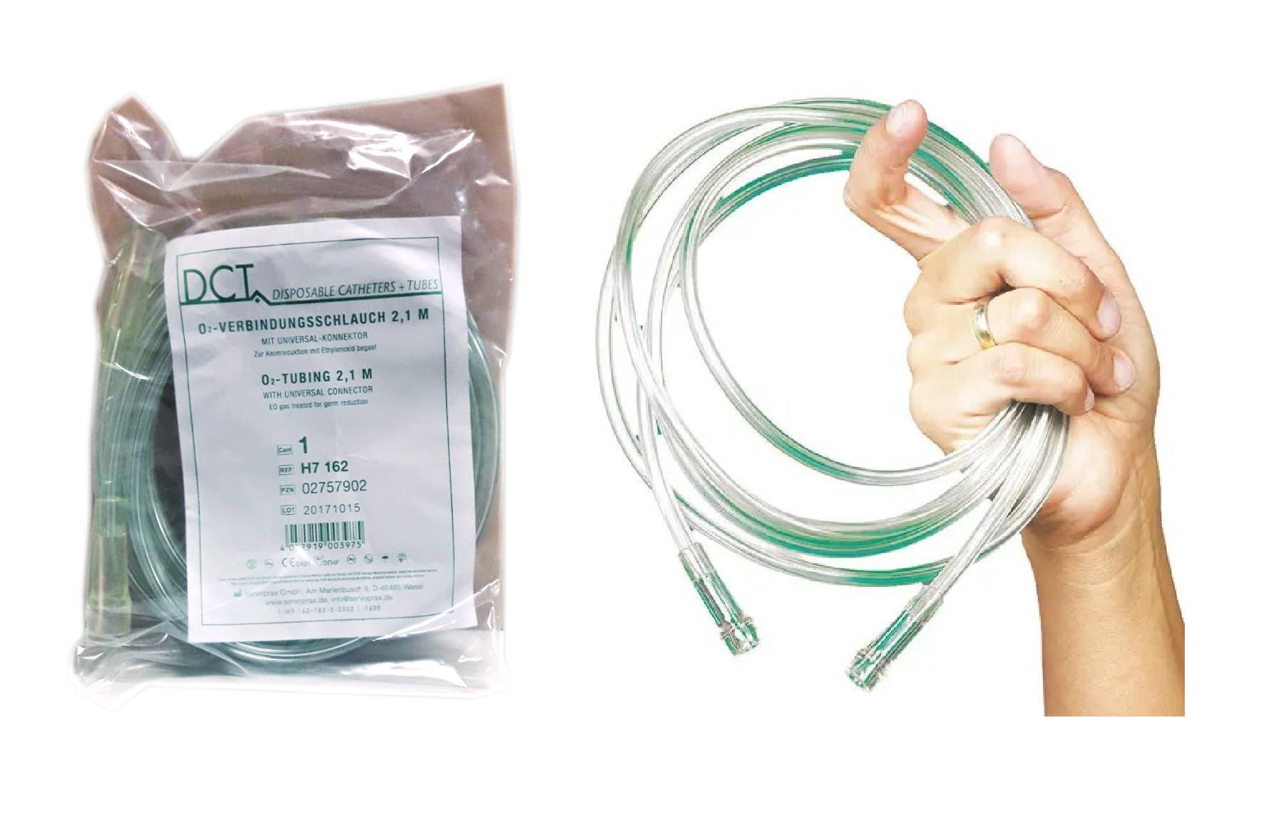 O²-Verbindungsschlauch, 2,1 m