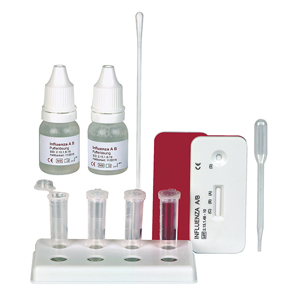CLEARTEST® Influenza A+B Kassettentest