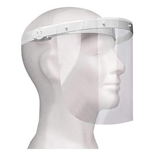 Gesichtsschutz mit 2 Visieren