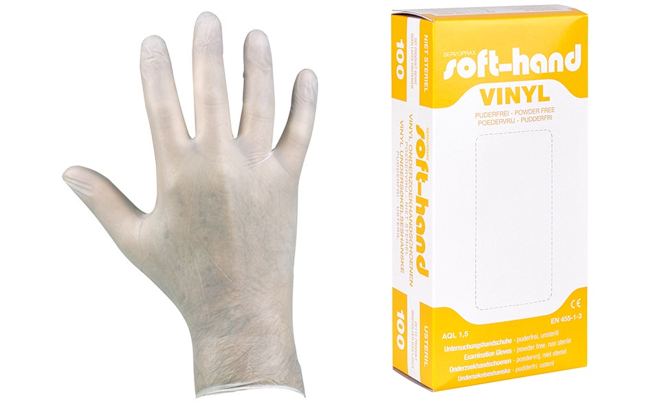 Servoprax® Soft-Hand® Vinyl-Handschuhe