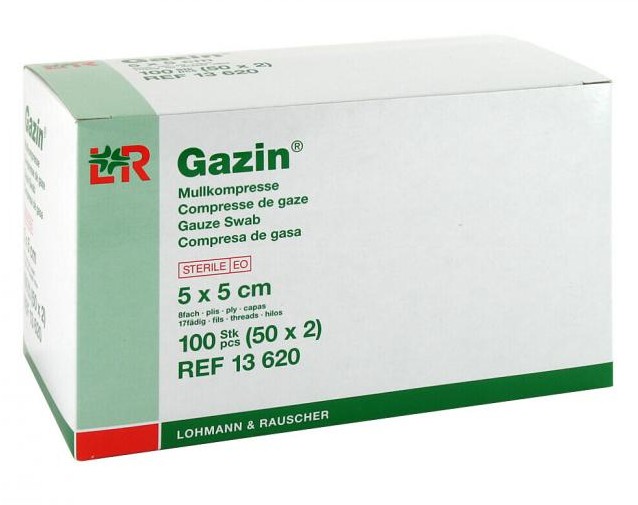 L&R Gazin® Mullkompressen steril