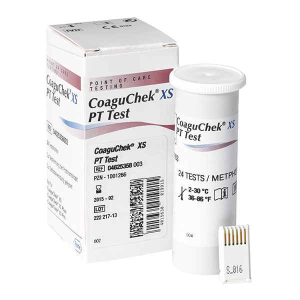 CoaguChek® XS PT-Teste