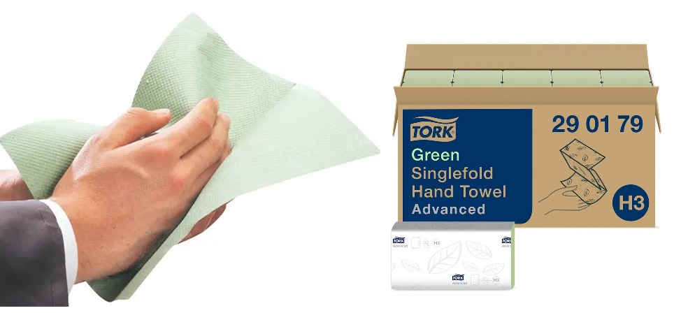 TORK® Universalhandtuch - 2-lagig, grün