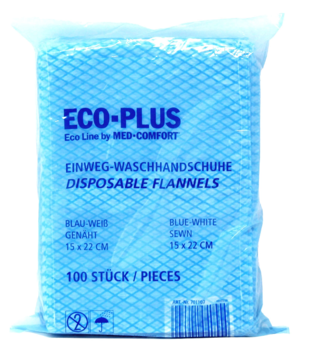 Einmal-Waschhandschuhe Eco-Plus
