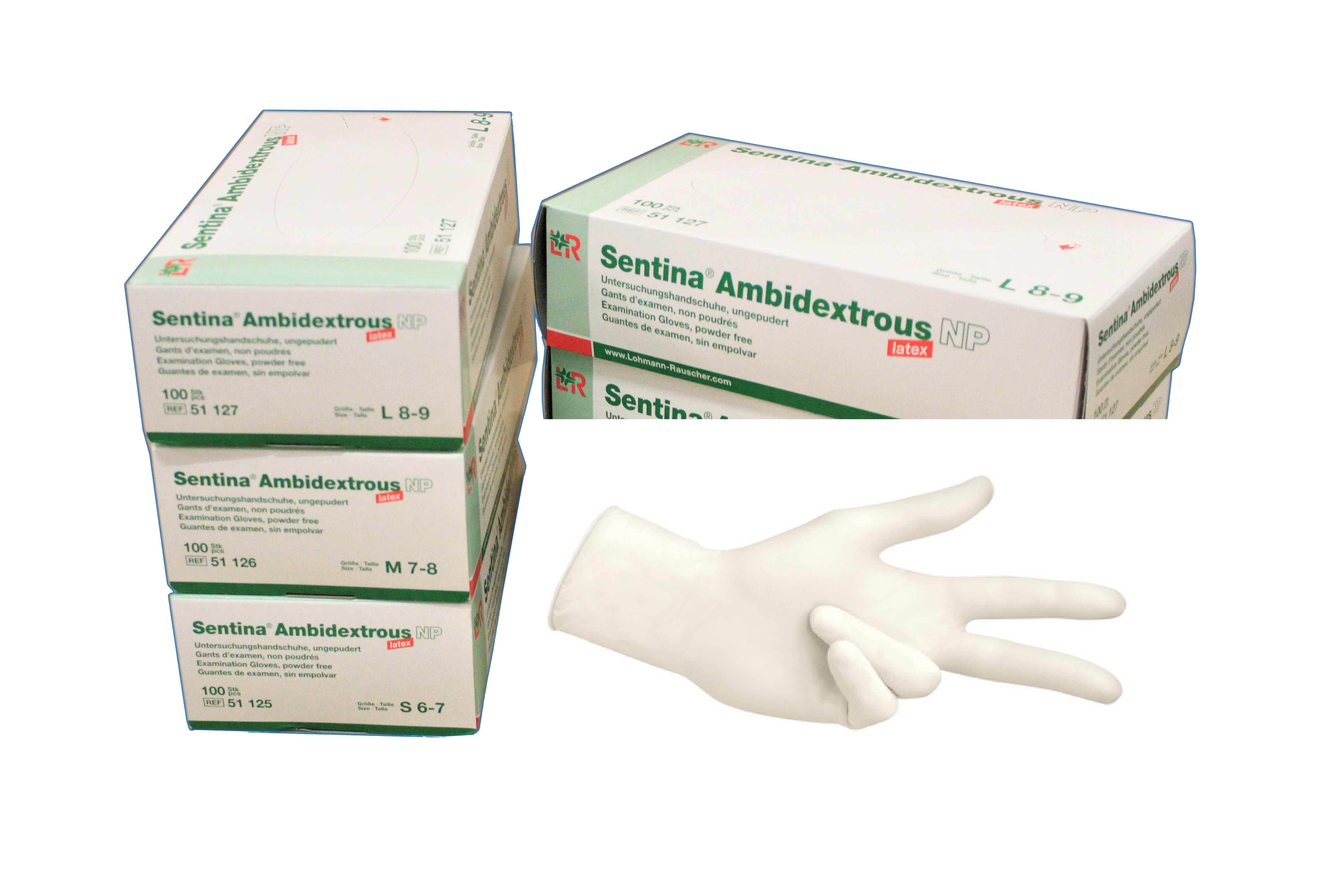 L&R Sentina® Ambidextrous NP - Latex