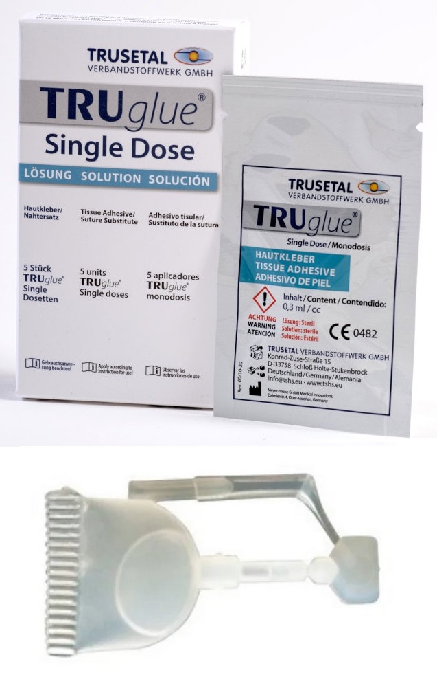 TRUglue® - transparenter Wundkleber