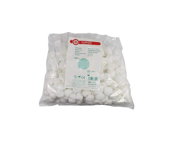 NOBA® Vliesstofftupfer unst., 4 cm