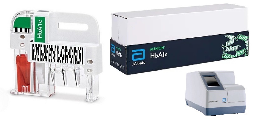 Abbott Afinion HbA1c Testkassetten