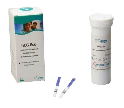 hCG Schwangerschaftsteste, ab 20 mlU/ml