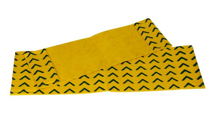 Einweg-Wischmopp FAST WISH, gelb-blau, Format: 40 cm